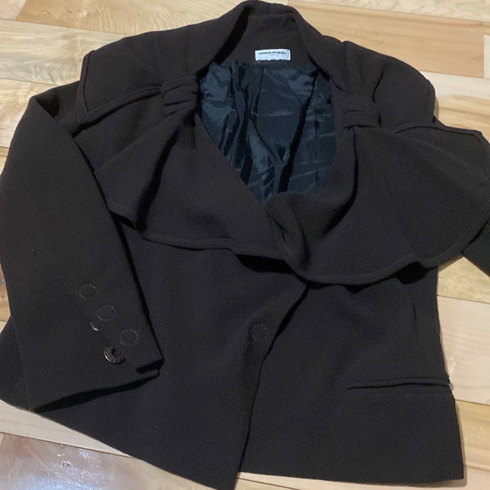 Vintage Sonia Rykiel Brown Wool Blazer - Picture 14 of 17
